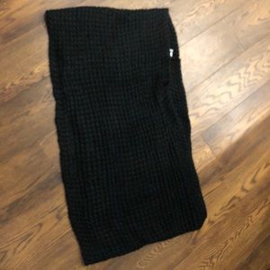 Giant Knit infinity scarf